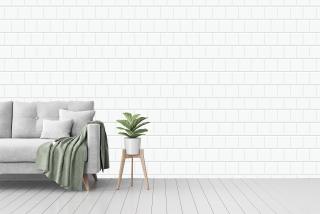 White Brick V1 | Seamless Pattern Wallpaper