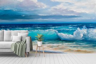 Ocean Waves V2 | Mural Wallpaper