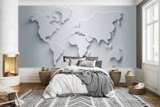 Map Style V18 | Mural Wallpaper