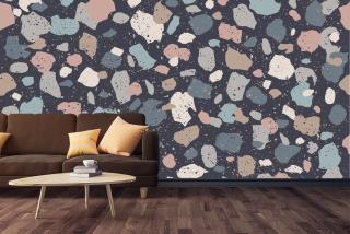 Terrazzo Style V4 | Seamless Pattern Wallpaper