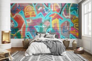 Graffiti Style V16 | Mural Wallpaper