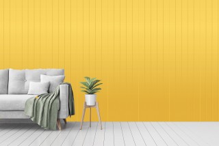 Yellow Color V1 | Mural Wallpaper