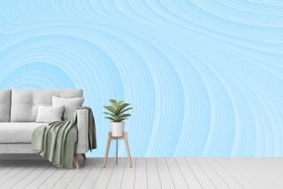 Waves Style V1 | Mural Wallpaper