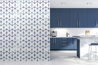 Blue Rambus Design | Seamless Pattern Wallpaper
