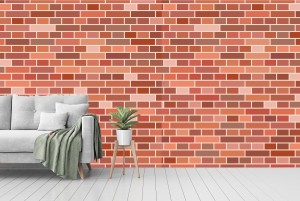 Multicolor White Border Brick