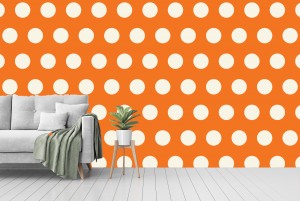 Orange Polka Dot V2