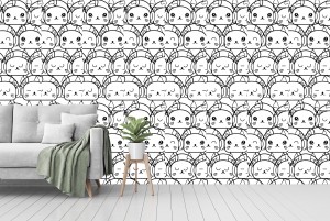 Cats Seamless Pattern V1