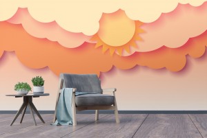 3D Sun and Cloud V1